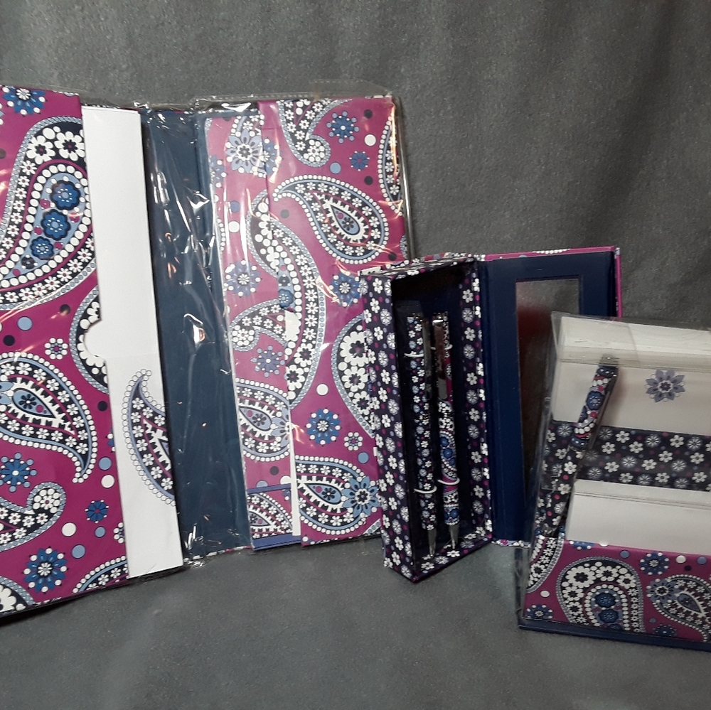 Vera Bradley desk set